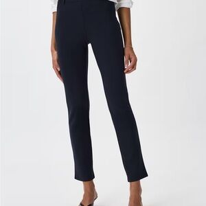 NWT Quince Navy Ultra-Stretch Ponte Straight Leg Pants XL